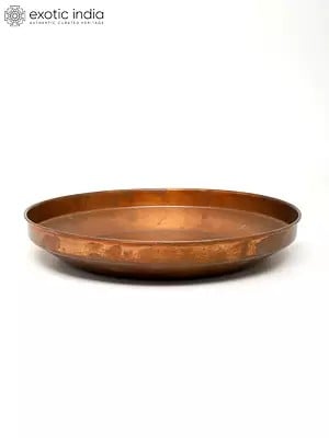 10" Ritual Copper Thali