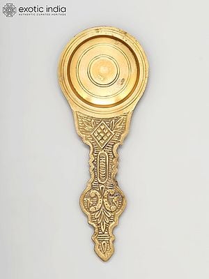 6" Brass Ritual Spoon
