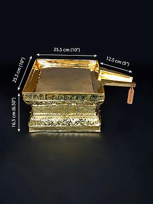 Abhishek Patra in Brass | Available in Different Sizes