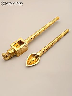 Homa Spoon Set for Vedic Sacrifices (Yajna)