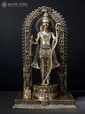 19" Shri Ram Lalla | Brass Statue