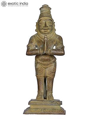 6" Sage Vyasa Munivar Bronze Sculpture