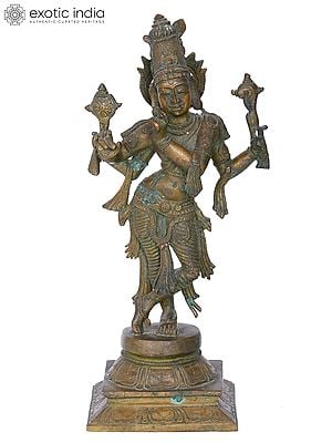 13'' Venugopal | Madhuchista Vidhana (Lost-Wax) | Panchaloha Bronze from Swamimalai