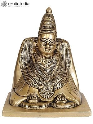 7" Goddess Manasa Devi Statue in Brass | Handmade | Made in India