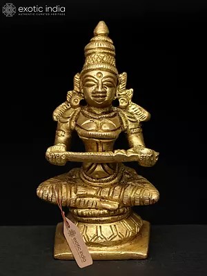 Brass Devi Annapurna Small Statue