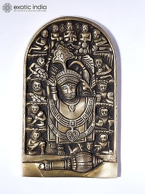 7" Kashtabhanjan Hanuman | Wall Hanging Statue