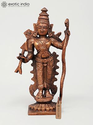Standing Prabhu Shri Rama | Copper Statue