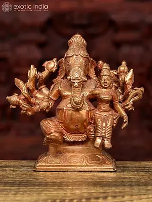 5" Small Vallabha Ganapati | Bronze Idol