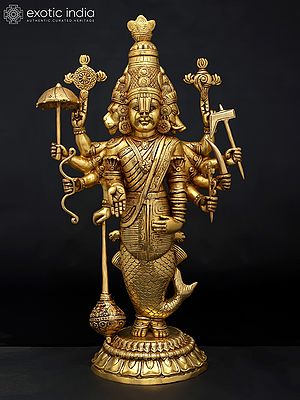 All Ten Avatars in One Statue (Dashavatar)