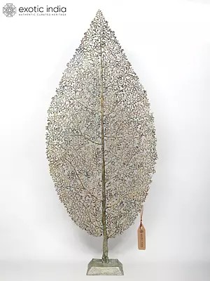 84" Large Size Leaf Shaped Tree of Life | Home Decor