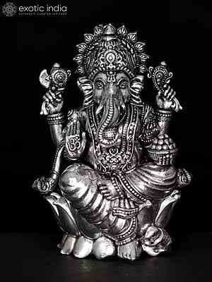 Small Superfine Ekadanta Ganesha Brass Statue