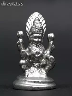 1" Small Sitting Goddess Lakshmi | Mercury Statue