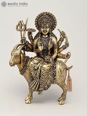 7" Superfine Meldi Mata | Brass Statue