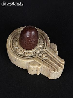 3" Small Hand Carved Shiva Lingam | From Banaras