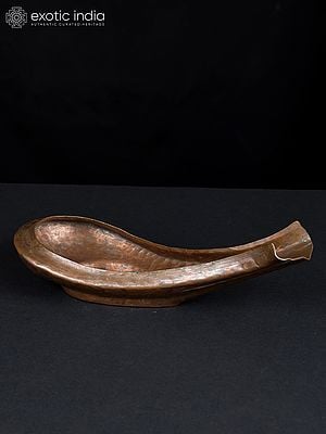 9" Authentic Ritual Arghya Patra | Copper