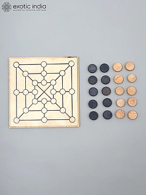 Navakankari (Nine Men's Morris) | Traditional Indian Board Game