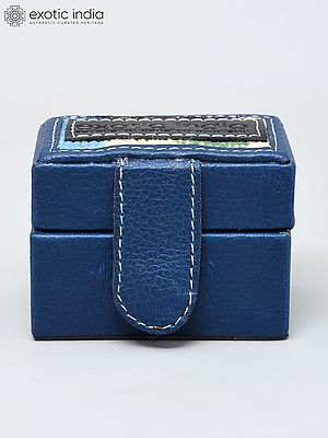 3" Premium Blue Jewelry Gift Box – Perfect for Gifting | Cufflinks Box | Home Decor Item