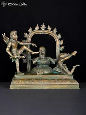 11" Kannappa Nayanar | Bronze Statue