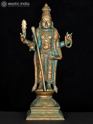 10" Palani Murugan | Bronze Statue