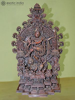 31" Lord Shiva - Nataraja | Orissa Stone Statue | Exquisite Handmade Indian Art