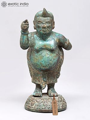 7" Semar - The Guardian Deity of Java | Brass Statue
