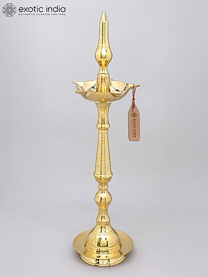 Five Wick Lamp in Brass | Handmade | Made in India