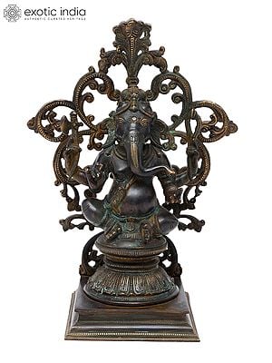 13" Lord Ganapati | Brass Statue