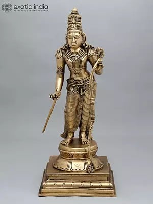 21" Standing Prabhu Shri Ram | Brass Statue