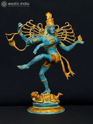 19" Nataraja In Brass | Handmade | Made In India