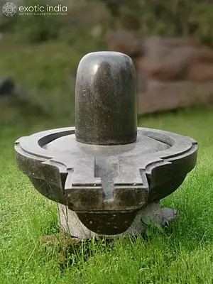 33" Shivling | Orissa Stone | Exquisite Handmade Indian Art