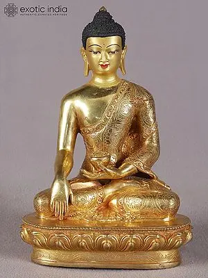 9" Lord Buddha Statue from Nepal