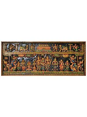 Kalyansundaram Panel (Marriage Scene of Shiva and Parvati)