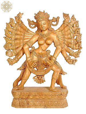 Eighteen-Armed Durga