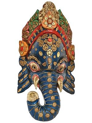 Lord Ganesha Wall Hanging Mask