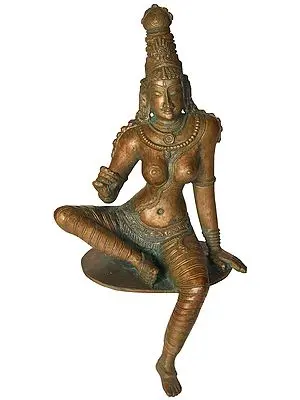 Edge of Desk Seated Goddess Uma