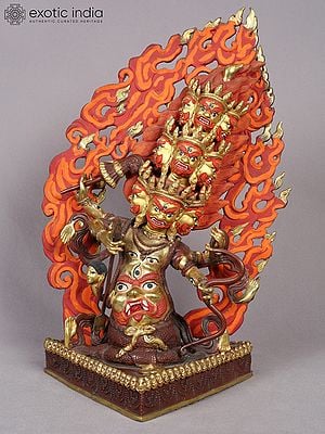 Tibetan Buddhist God Rahula from Nepal