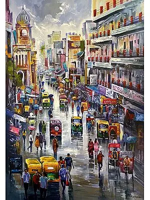 Mera Sheher | Acrylic Painting