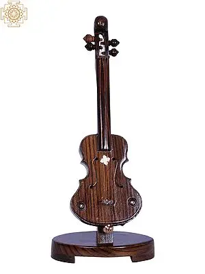 Decorative Wooden Violin Model