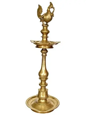South Indian Mayur Lamp