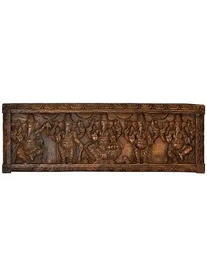 Pancha (Five) Ganesha Panel