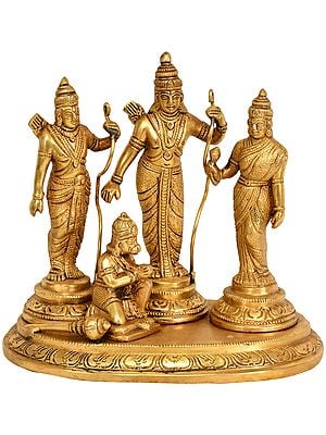 Rama Durbar Brass Sculpture