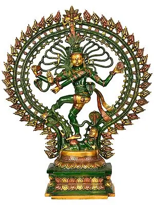 27" Nataraja In Brass | Handmade | Made In India