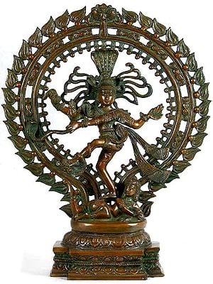 19" Nataraja - King of Dancers In Brass | Handmade | Made In India