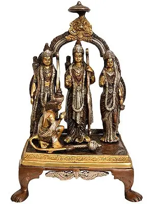 13" Ram Darbar In Brass | Handmade | Made In India