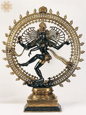 47" Large Size Nataraja Brass Statue | Handmade | Made In India
