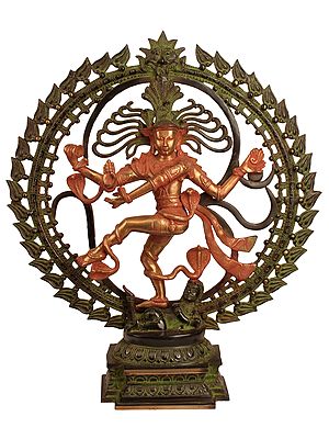 25" A Visual Representation of Shabda Brahman In Brass | Handmade | Made In India