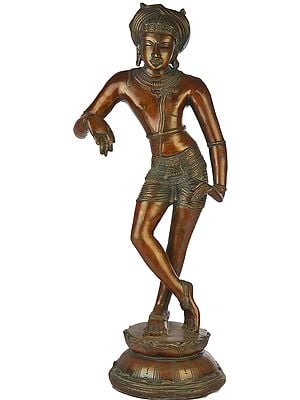 22" Vrishavahana Shiva: The Giver of the Ultimate Boon In Brass | Handmade | Made In India
