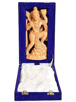 The Fair Lord Hanuman On The Mount Of Sanjeevani