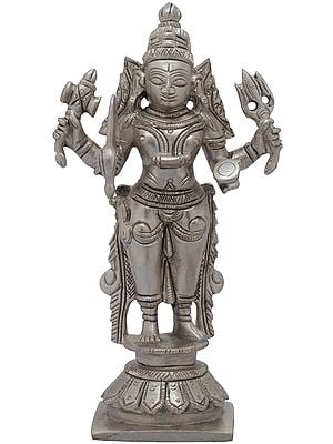 5" Goddess Mariamman Sculpture in Brass | Handmade | Made in India