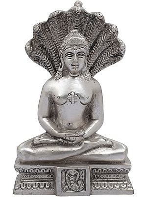 4" First Jain Tirthankara Rishabha Deva Statue in Brass | Handmade | Made in India